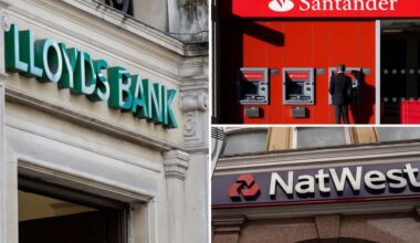 Full list of NatWest, Lloyds and Santander sites shutting down