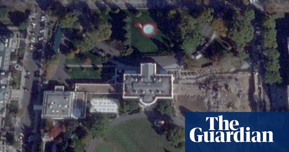 More than half of Americans disapprove of Trump demolishing East Wing – poll | Donald Trump