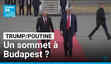 Rencontre entre Trump et Poutine : un sommet à Budapest prévu ? • FRANCE 24