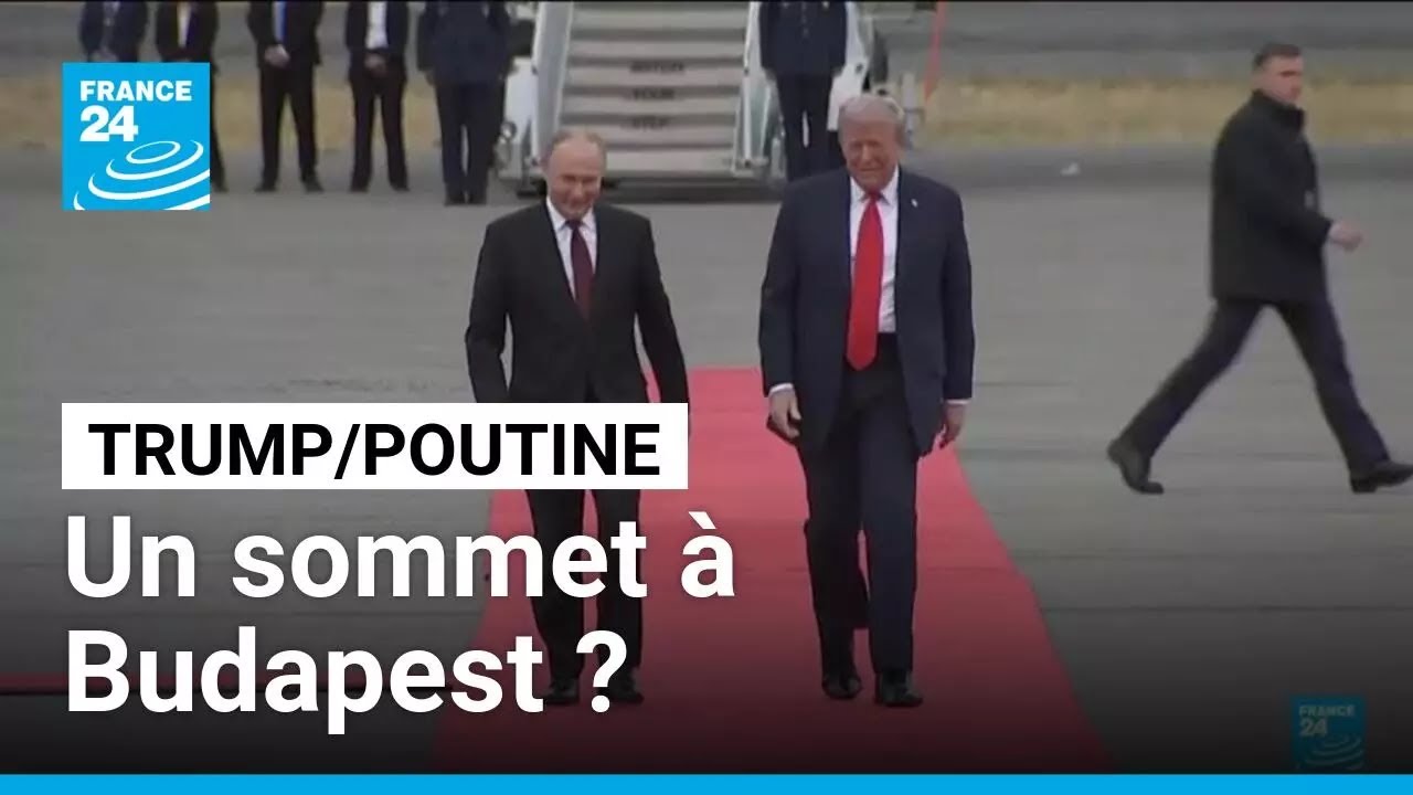 Rencontre entre Trump et Poutine : un sommet à Budapest prévu ? • FRANCE 24