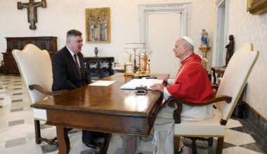Pope Leo meets with the President of Croatia, Zoran Milanović