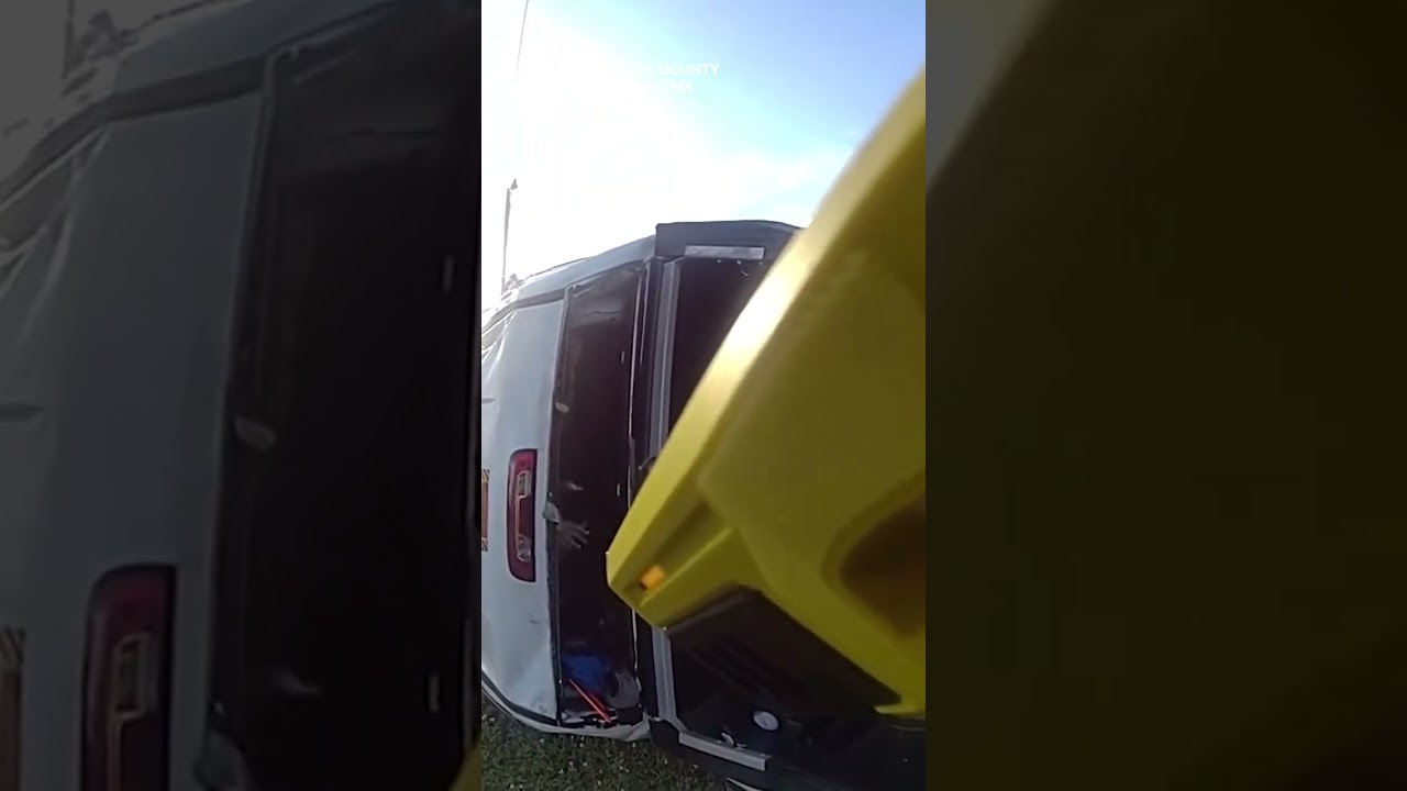 Reckless Florida U-Haul Driver Flips Truck, Injures Motorist