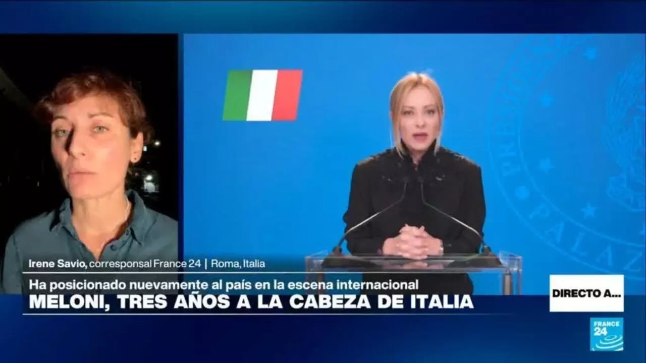 Directo a... Roma y los tres años de Meloni a la cabeza de Italia