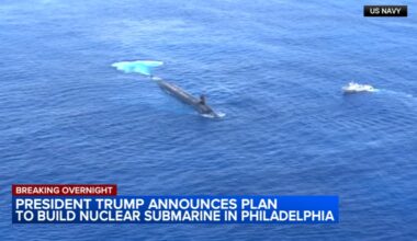 President Trump announces agreement with South Korea to build nuclear-powered submarine at Hanwha Philly Shipyard in Philadelphia