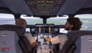 KLM Introduces First A350 Simulator in the Netherlands