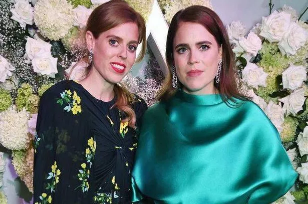Princesses Eugenie and Beatrice 
