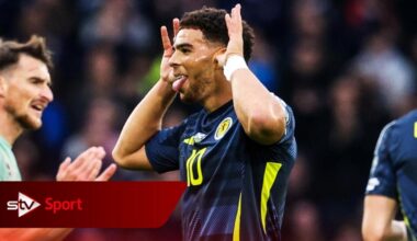 Che Adams says Scotland fans ‘were right’ to boo after narrow victory over Belarus in World Cup qualifier
