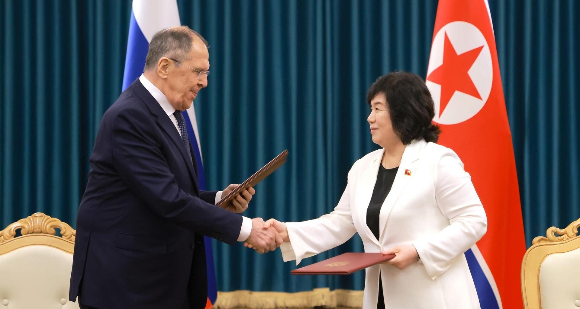 N. Korea's top diplomat departs Pyongyang for trip to Russia, Belarus: KCNA