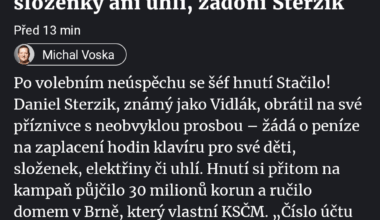 I v nadcházejících Babišovo časech, sem tam něco srdce zahřeje.