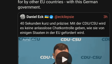 Sometimes our overlords do the right thing (Chatcontrol opposed by Germany)