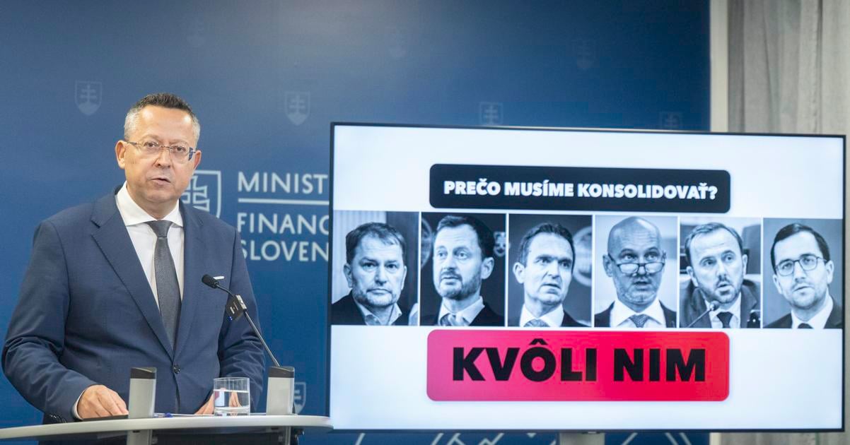 Who really pushed Slovakia into debt? Fico and Pellegrini lit the fuse.