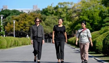 Crown Princess Victoria of Sweden trip to Japan day 1