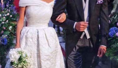 On this day 15 years ago, Rafael de Medina Abascal, the 20th Duke of Feria, and Laura Vecino were married in Toledo, Spain.