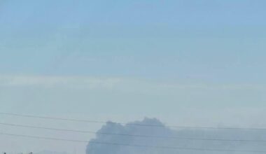 In Feodosia, an oil depot is on fire for the second day. Today, the fire spread to other tanks.