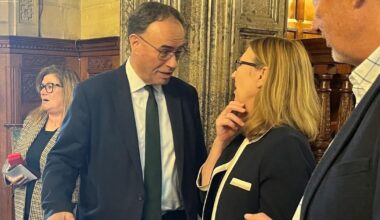 BofE Governor Andrew Bailey meets Cumbrian business leaders
