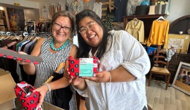 Hey Girls working to end to period poverty in refugee camp