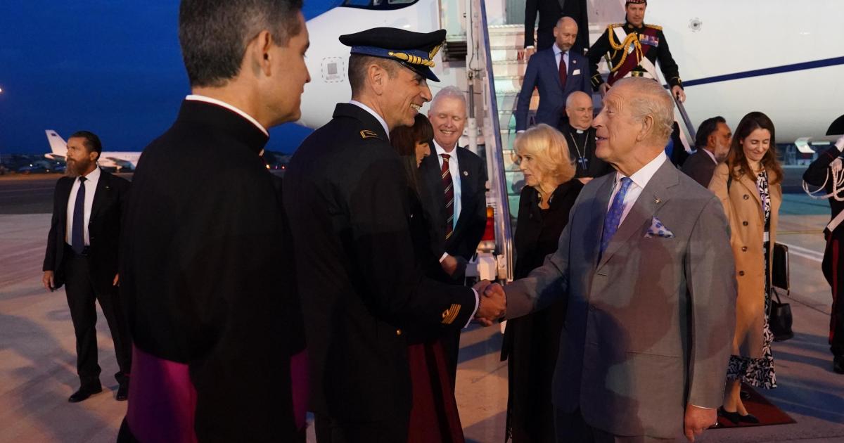 Archbishop of York with Charles III in Vatican visit