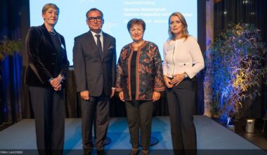 Bundesbank President Nagel and IMF boss Georgieva at the Capital City Reception in Berlin