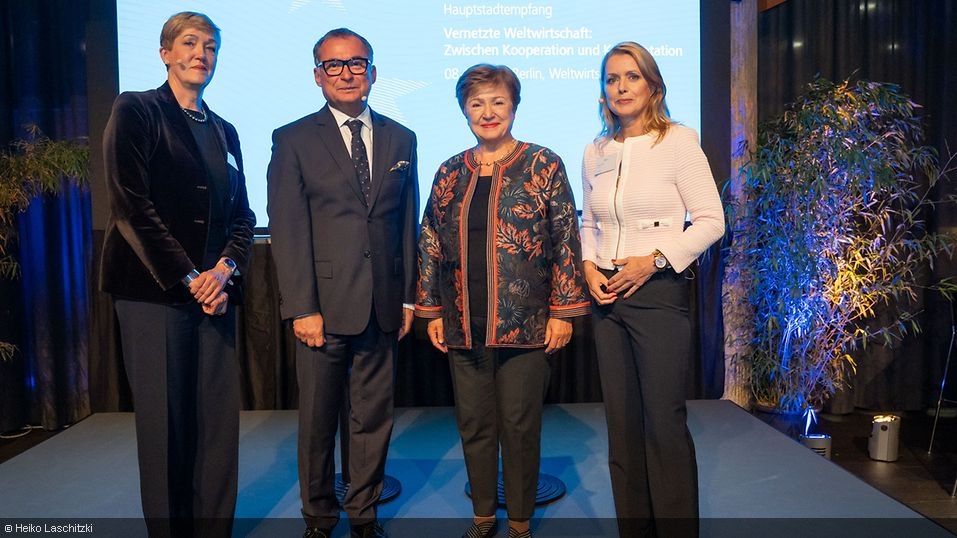 Bundesbank President Nagel and IMF boss Georgieva at the Capital City Reception in Berlin