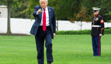 U.S. President Trump at the White House