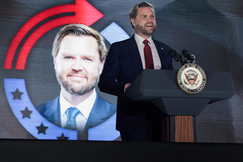 WATCH: Vance calls for legal immigration reduction during Turning Point event at University of Mississippi