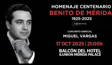 Concierto Especial Miguel Vargas 'Homenaje Centenario Benito de Mérida'