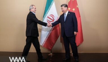 Presidents of Iran and China. Social media / WANA News Agency