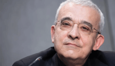 Archbishop Filippo Iannone speaks at a press conference presenting the reform of canon law on June 1, 2021. Pope Leo XIV on Sept. 26, 2025, appointed Iannone as prefect of the Vatican Dicastery for Bishops, a department the Pope himself once led.