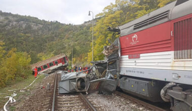 Nearly 100 injured after trains collide in Slovakia
