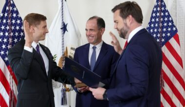 Vance swears in gay State Department official