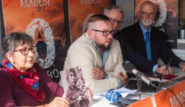 Ending Clergy Abuse board members and survivors hold a press conference after meeting with Pope Leo XIV on Oct. 20, 2025, in Rome.