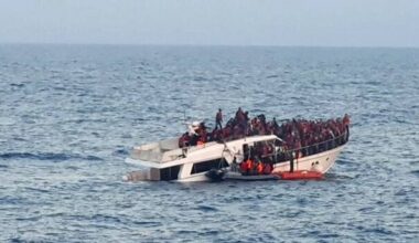 Dozens missing after migrant boat capsizes off Lampedusa