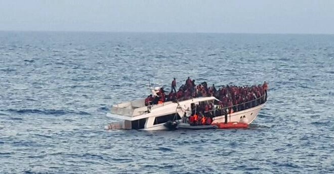 Dozens missing after migrant boat capsizes off Lampedusa