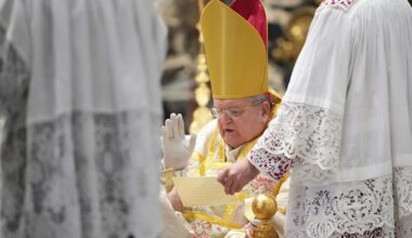 American cardinal celebrates old Latin Mass in St. Peter's in a sign of change