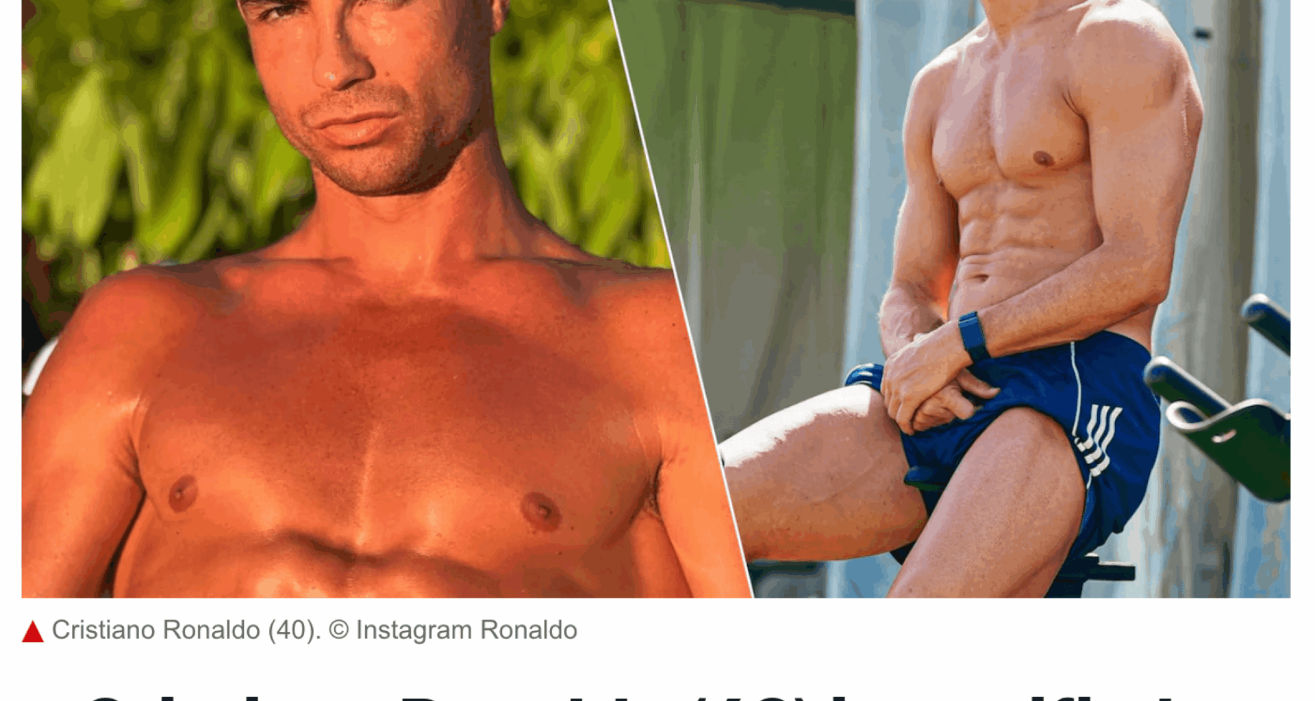 The fear of looking like a Barry is what keeps him motivated