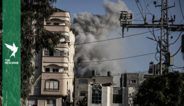 Hamas delegation arrives in Cairo as Israel strikes Gaza