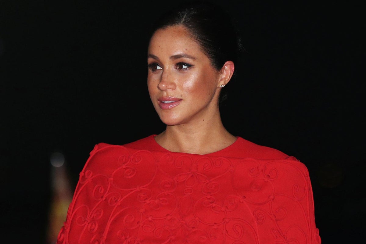 Duchess of Sussex attends Paris show of fashion designer Pierpaolo Piccioli