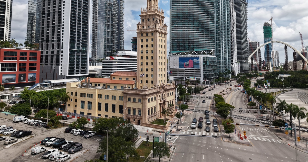 Florida judge halts transfer of downtown Miami land for Trump's presidential library