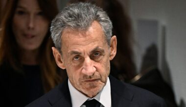 France's former president Sarkozy will begin serving a 5-year prison sentence Tuesday