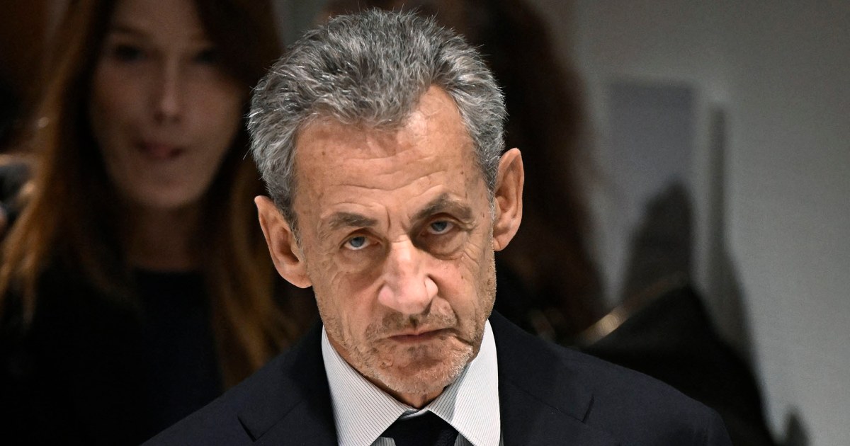 France's former president Sarkozy will begin serving a 5-year prison sentence Tuesday
