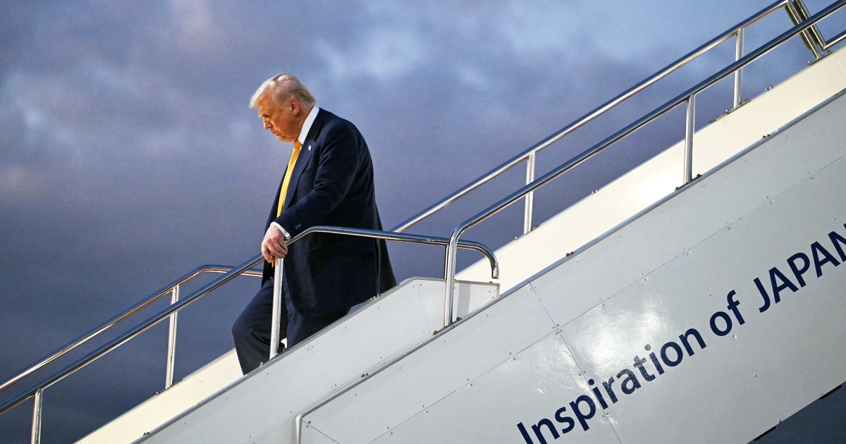 Trump visits Japan; USDA says no SNAP benefits coming due to government shutdown