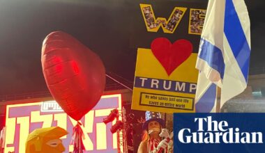 Weary Israelis greet Trump as saviour as hostages deal inches closer | Israel