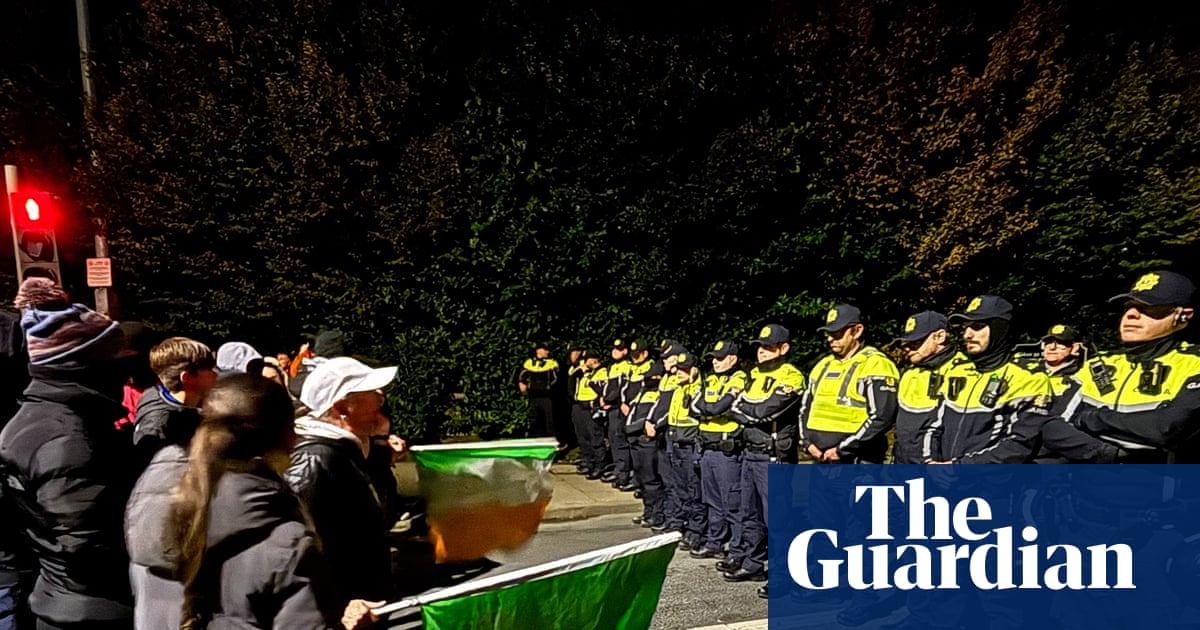 Irish police brace for more unrest at Dublin hotel housing asylum seekers | Ireland