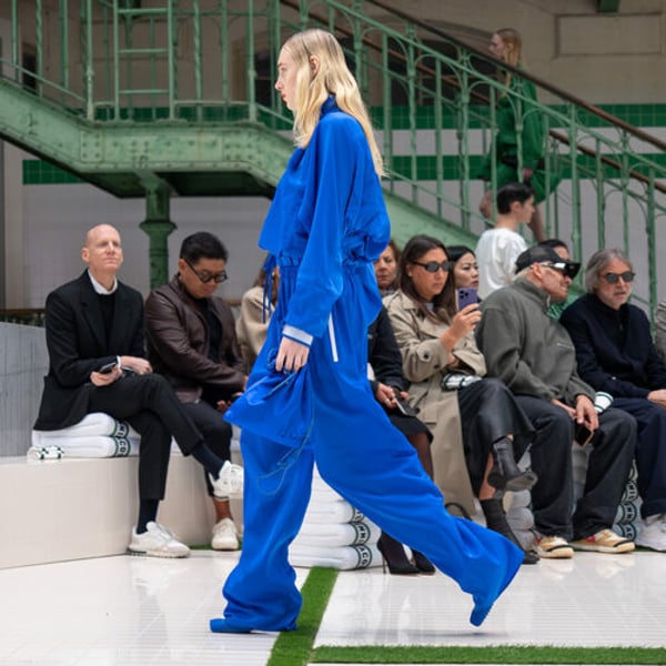 Lacoste: At Lycée Carnot, post-workout fashion