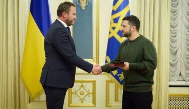 Zelenskyy Meets Estonia’s Foreign Minister Margus Tsahkna to Deepen Defense and EU Cooperation