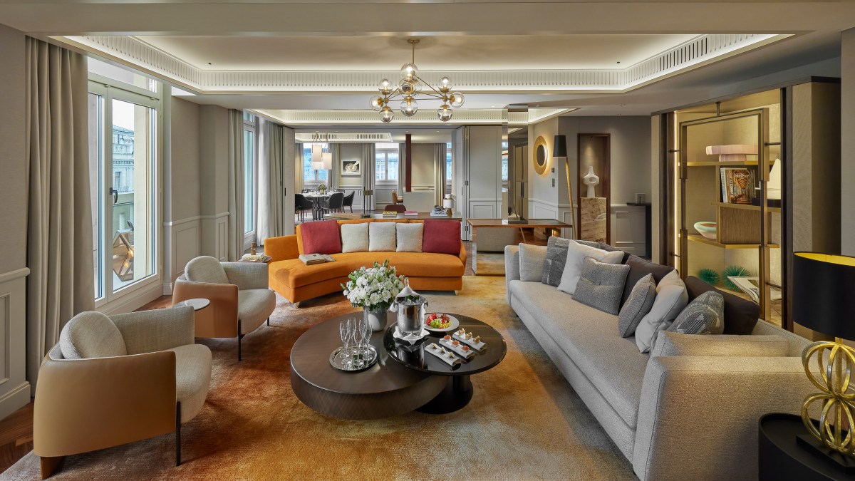 An A-List refuge with a rooftop bar on Switzerland’s showiest street