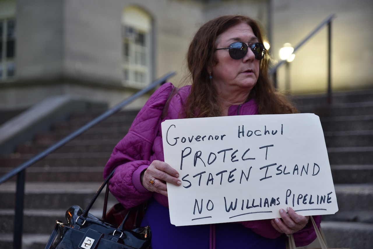Pipeline Protest Borough Hall