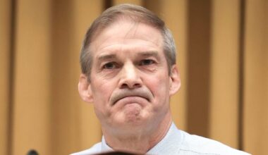 Republican Crumbles After Being Backed Into Corner Over Epstein | Jim Jordan was pressed about why a new Democratic representative has yet to be sworn in after she vowed to support a vote on releasing the Epstein files.