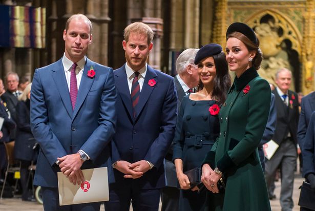 Prince William, Prince Harry, Meghan Markle, Princess Kate