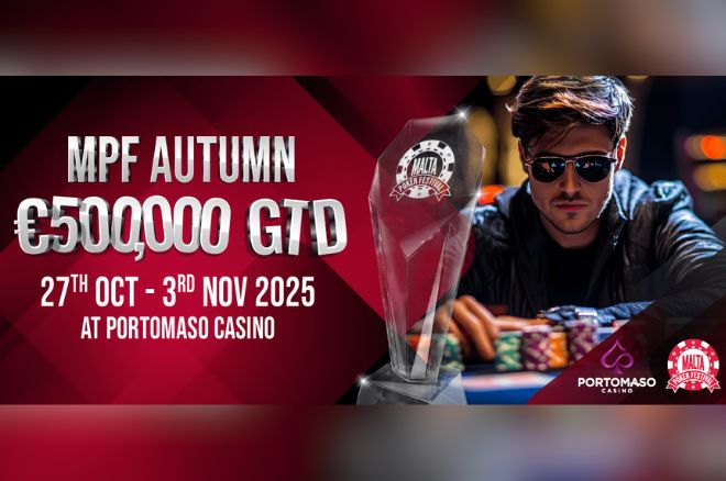 PokerNews to Live Report the Upcoming Malta Poker Festival Autumn